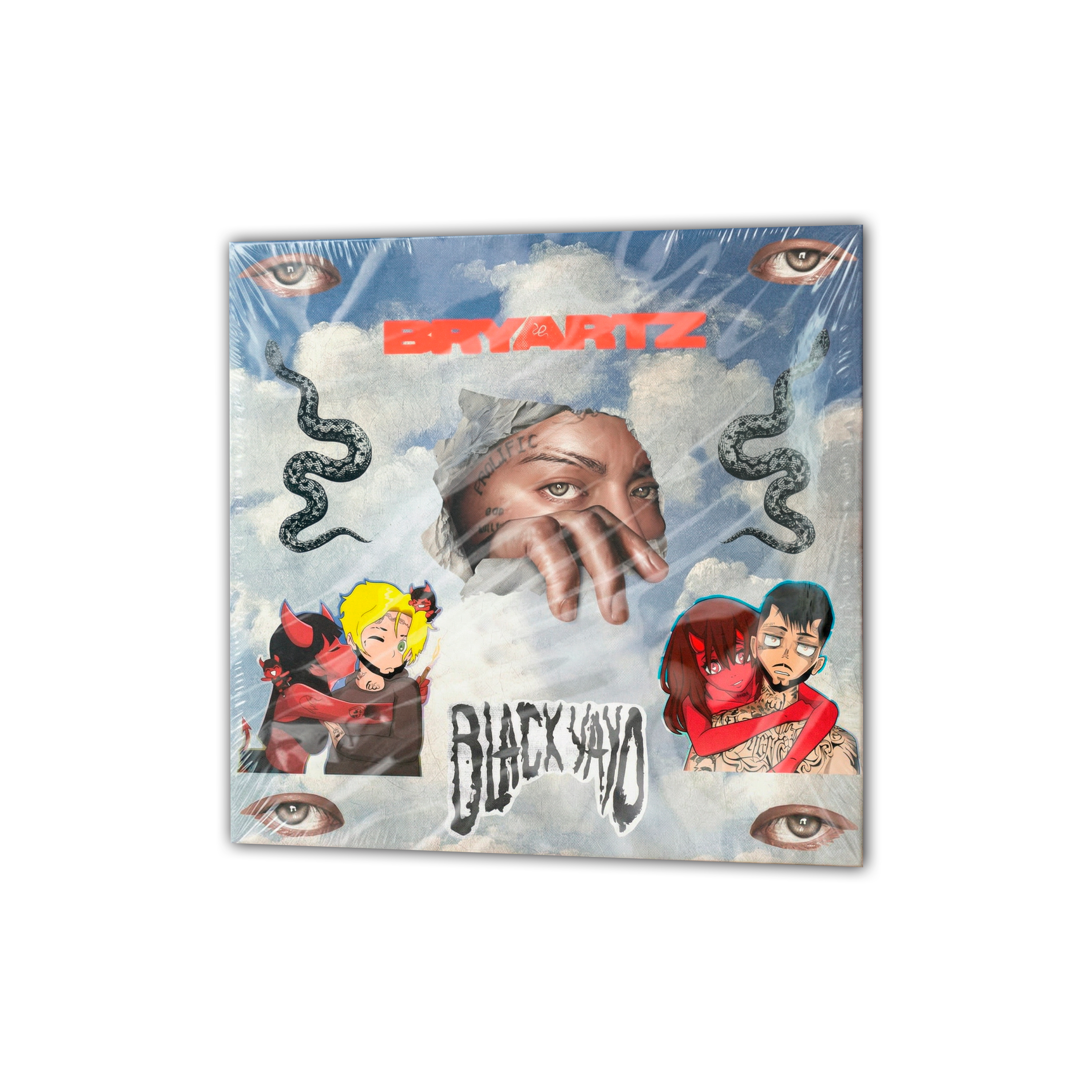 PACK STICKER - BLACK YAYO